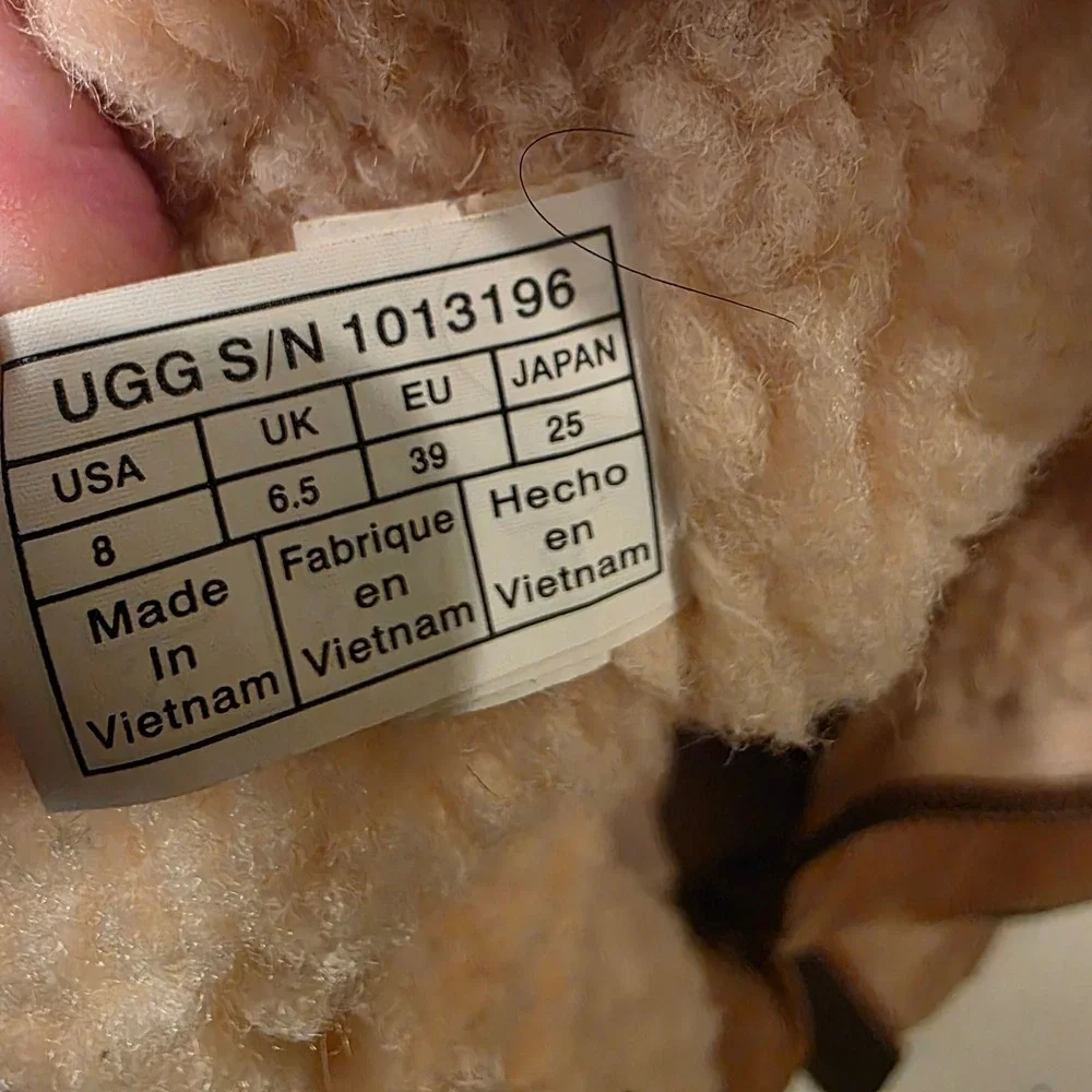 UGG Gellar Tall Suede Leather Waterproof Boots Chestnut‎ Brown 1013196 Womens 8